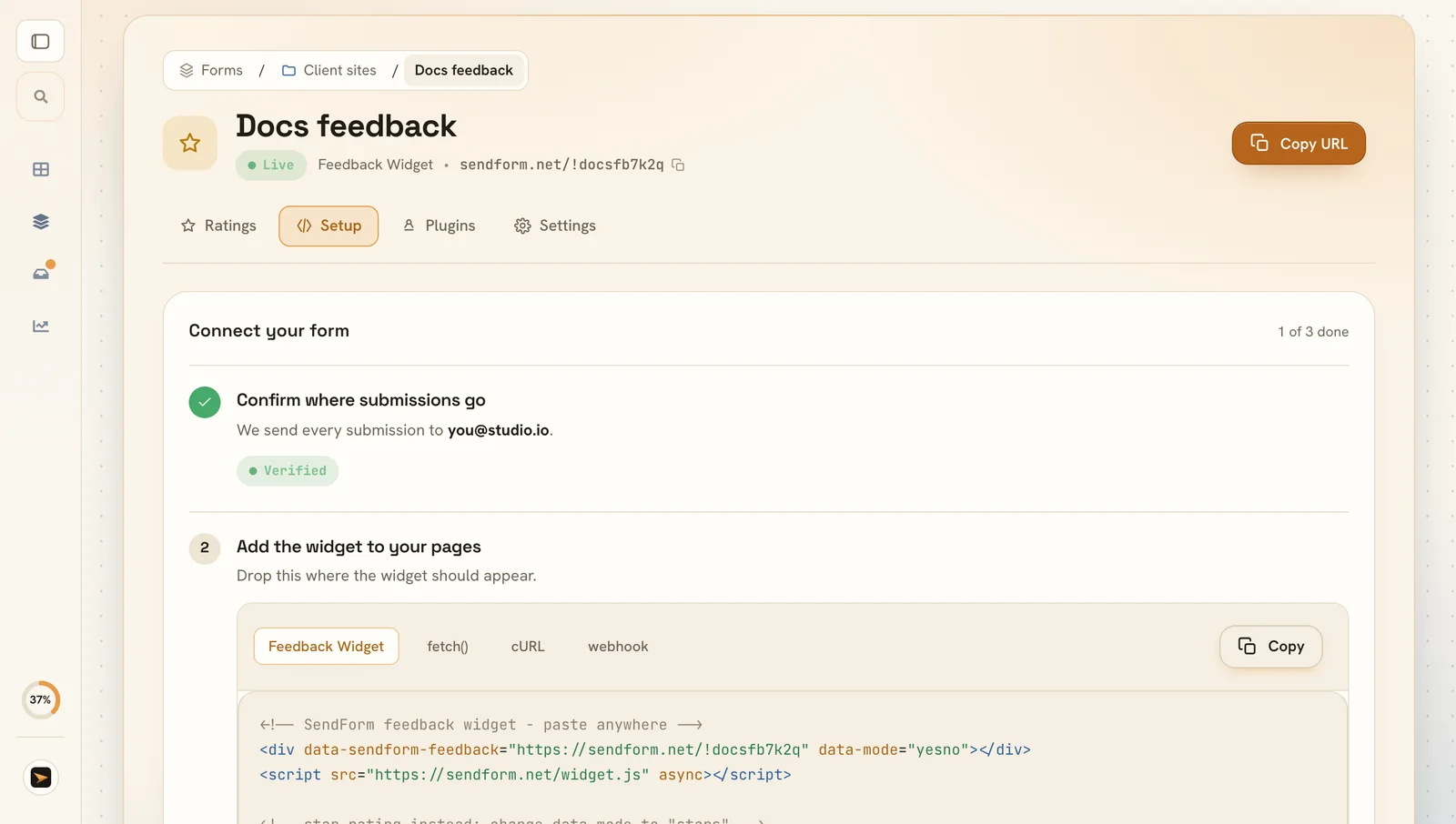Two lines of HTML